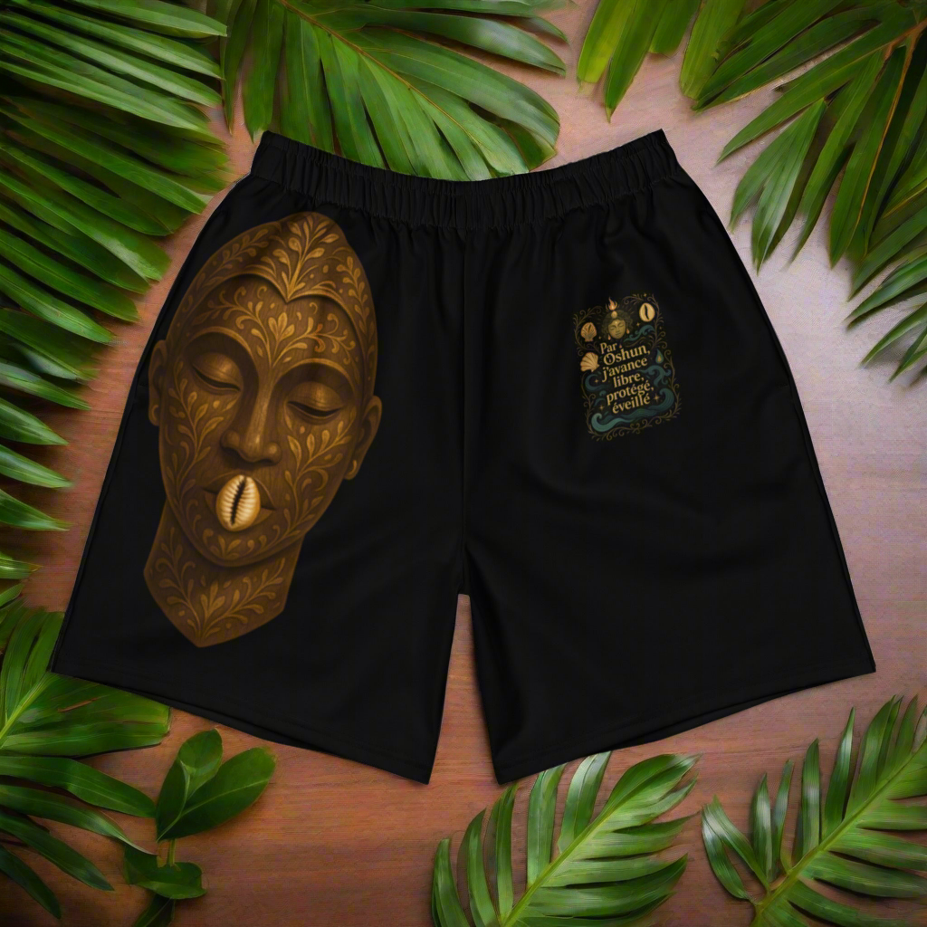 All-Over Print Unisex Athletic Long Shorts