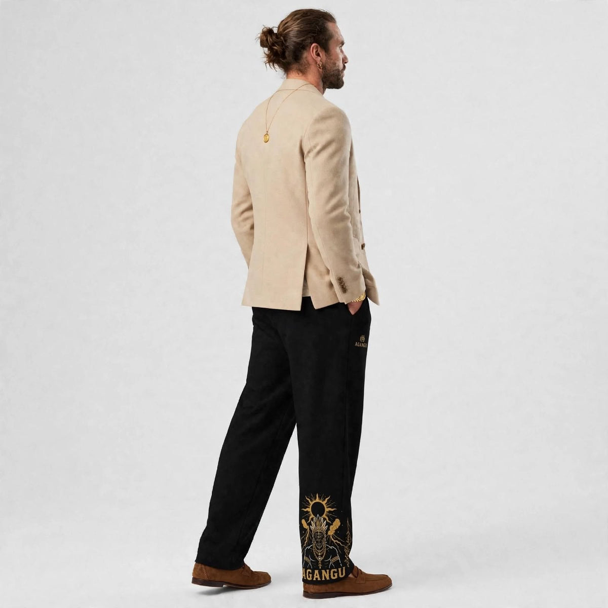 Wide-leg joggers Agangu
