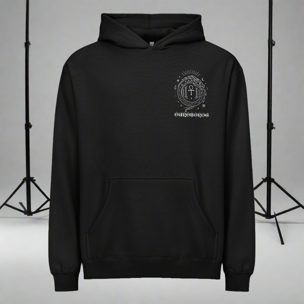 Men’s box hoodie OUROBOROS  ALCHEMY