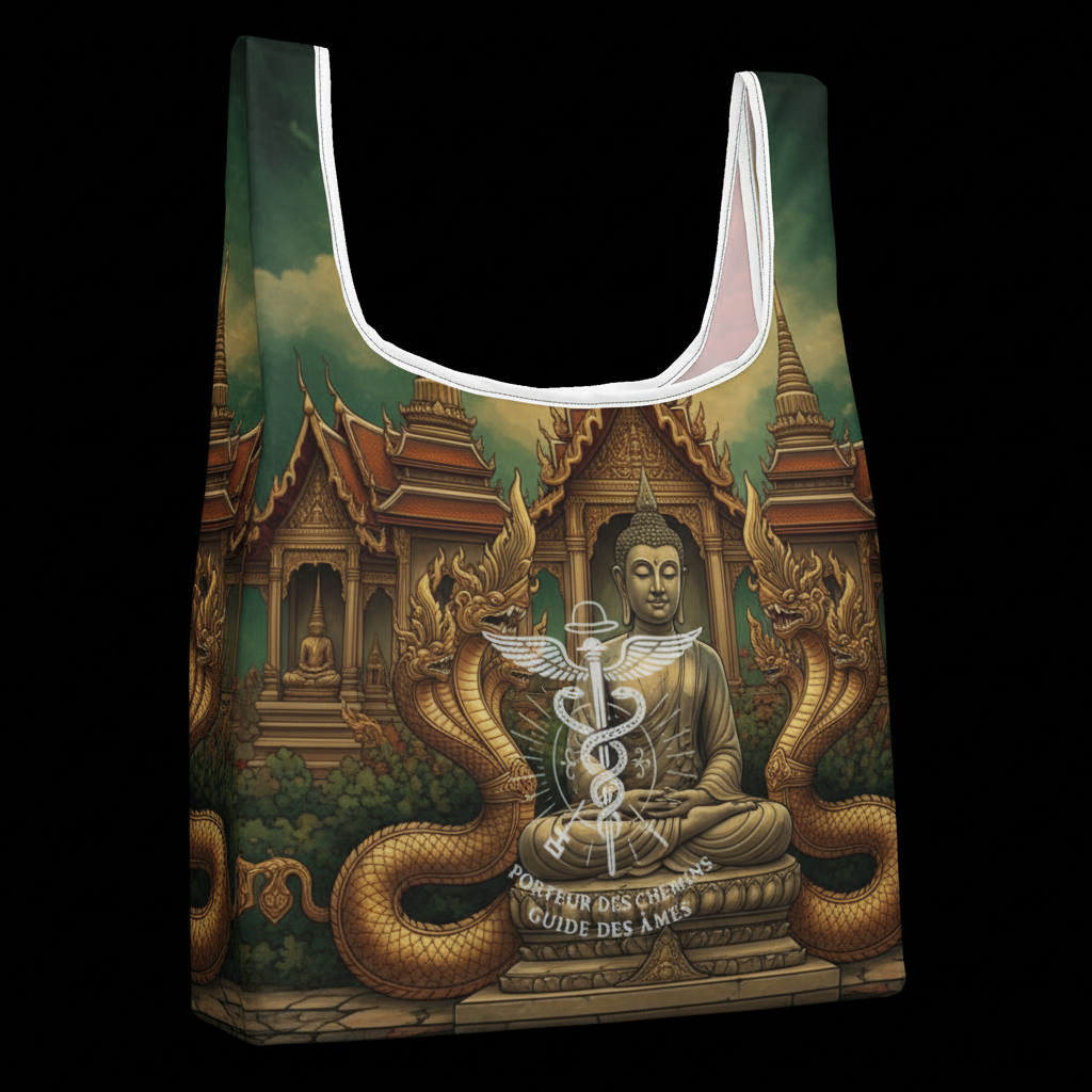 Shopping bag asia taoisme