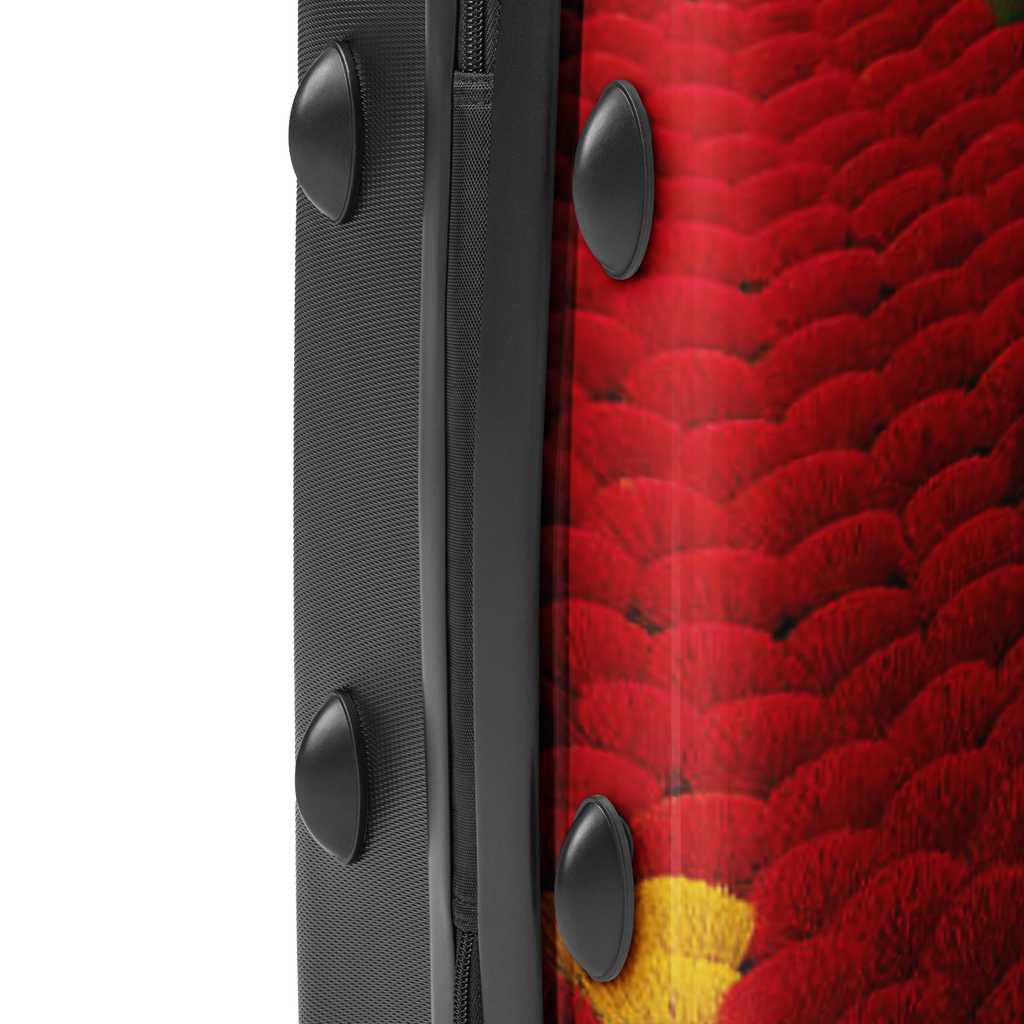 Hard-shell suitcase asia taoisme