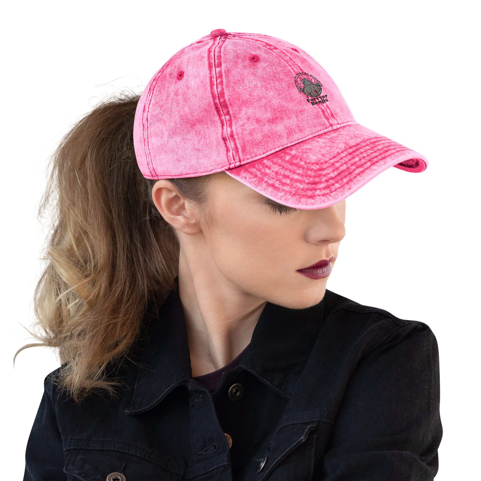 Vintage Cotton Twill Cap BEAR