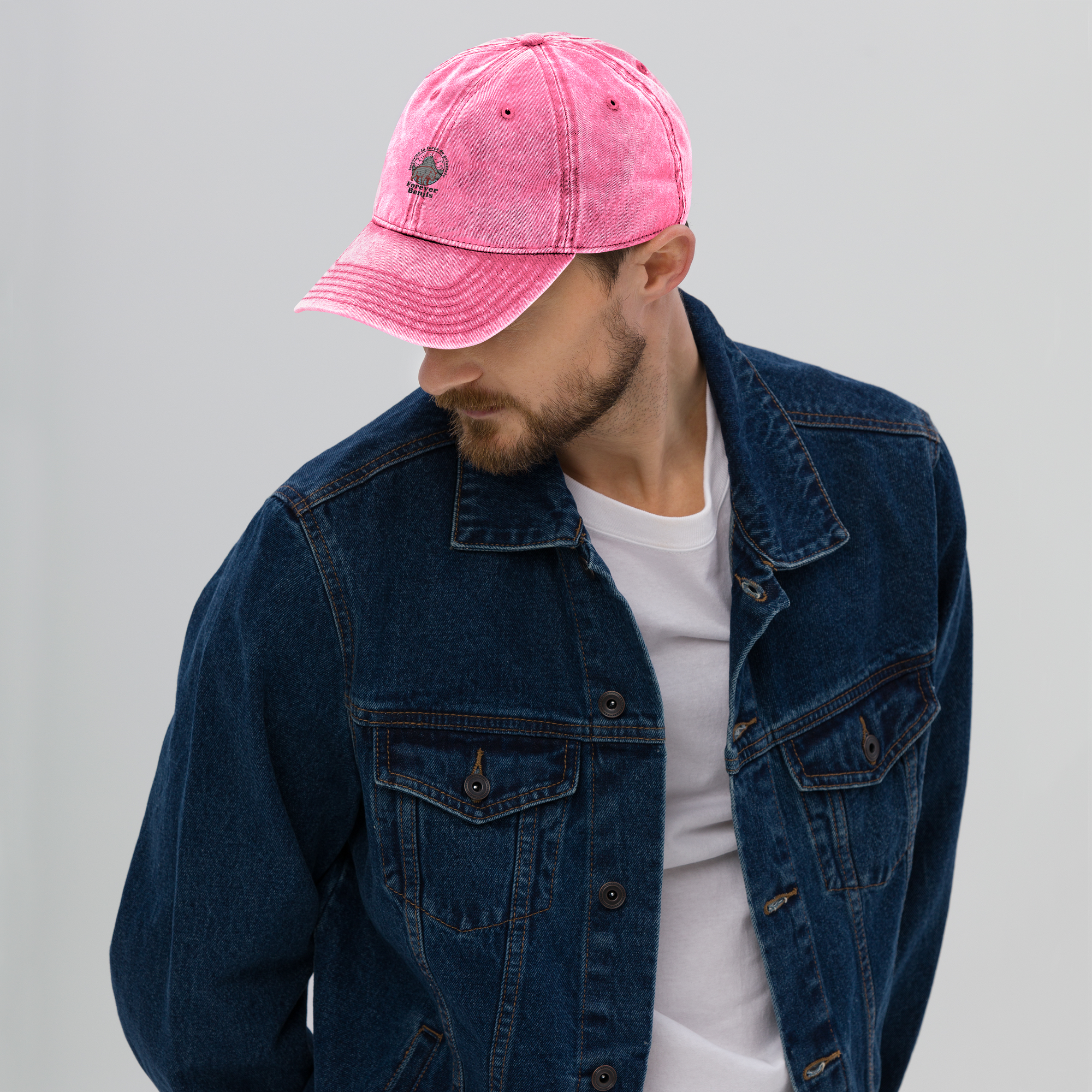 Vintage Cotton Twill Cap BEAR