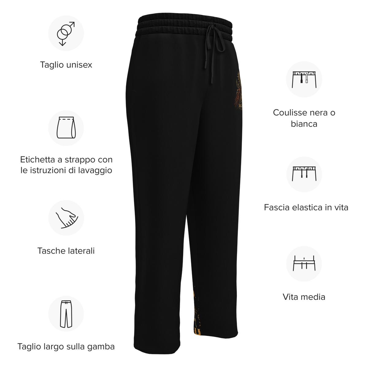 Wide-leg joggers Agangu