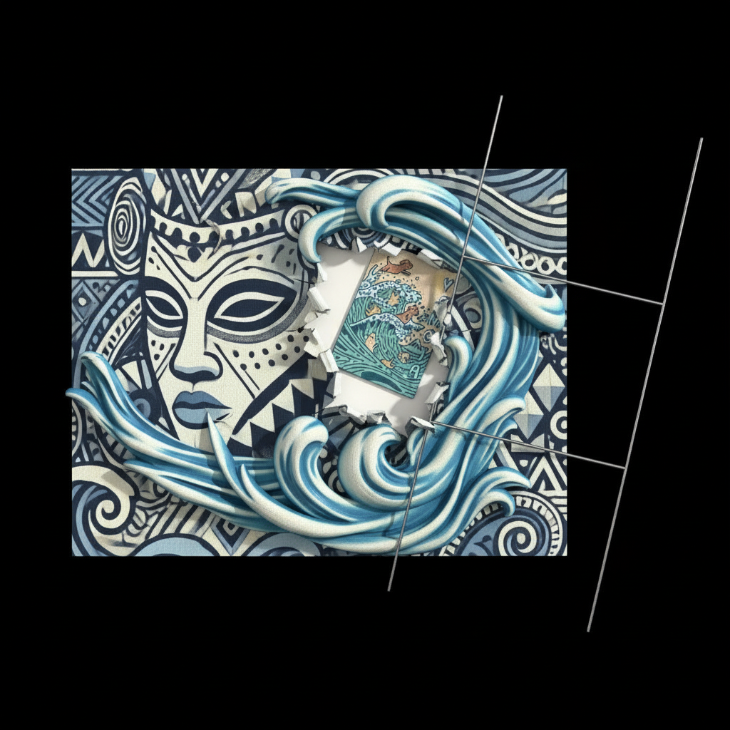 Yard sign ORISHA YEMOJA MOTHER THE WATER