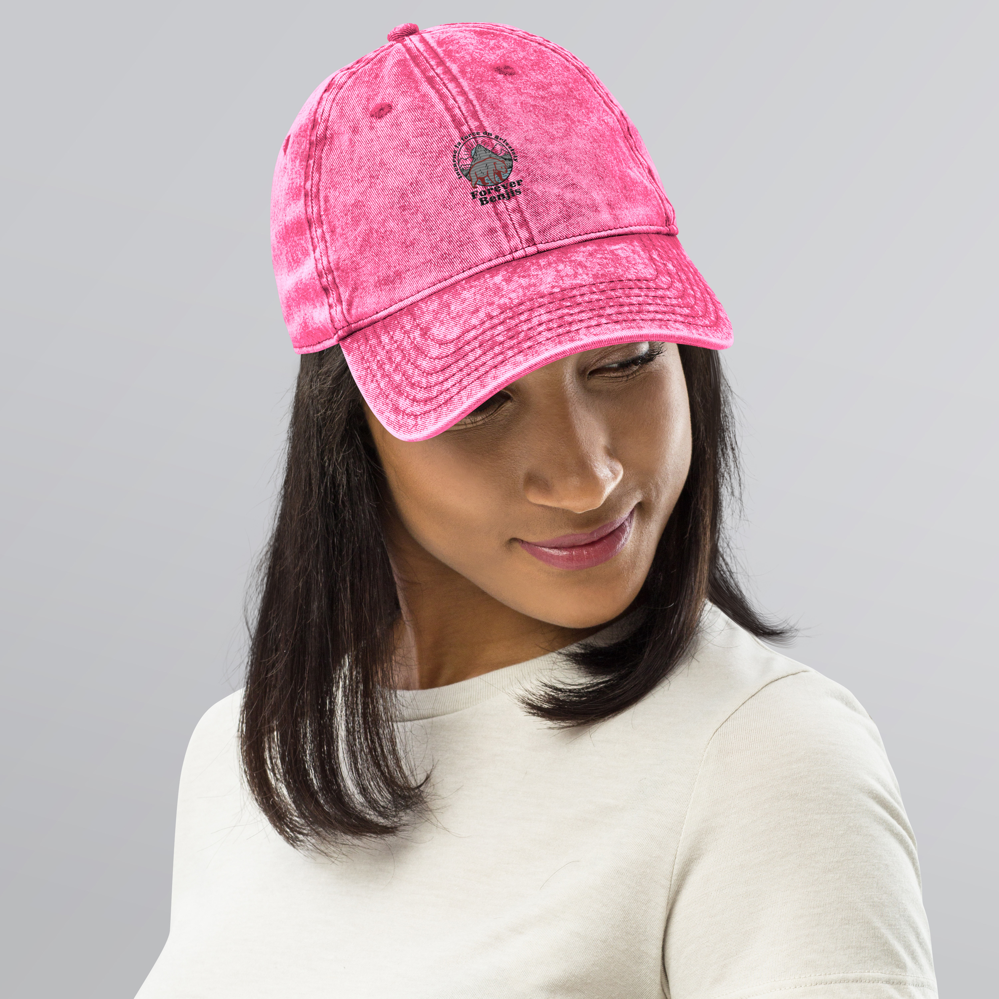 Vintage Cotton Twill Cap BEAR