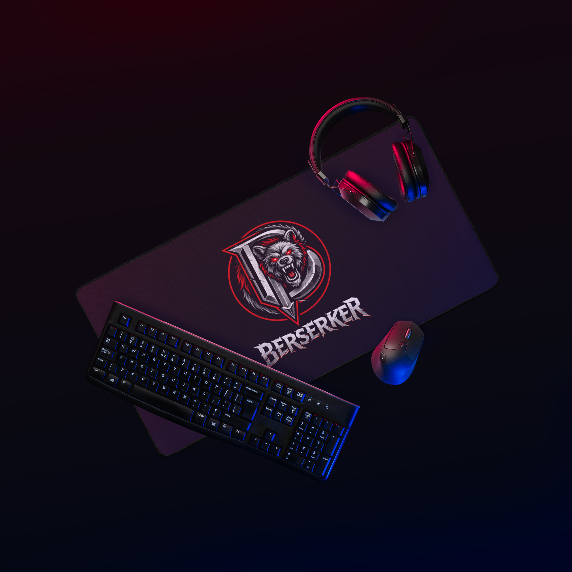 Desk mat berserker