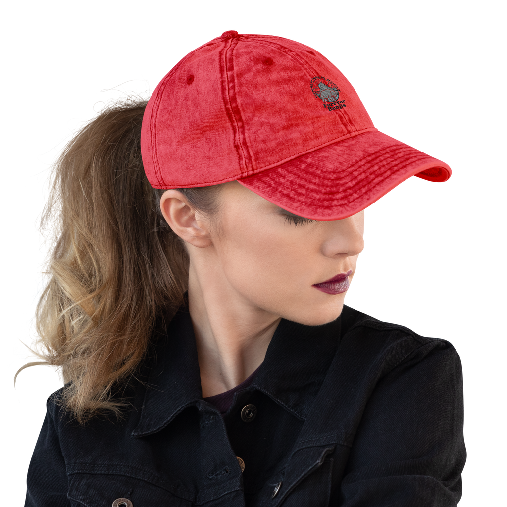 Vintage Cotton Twill Cap BEAR