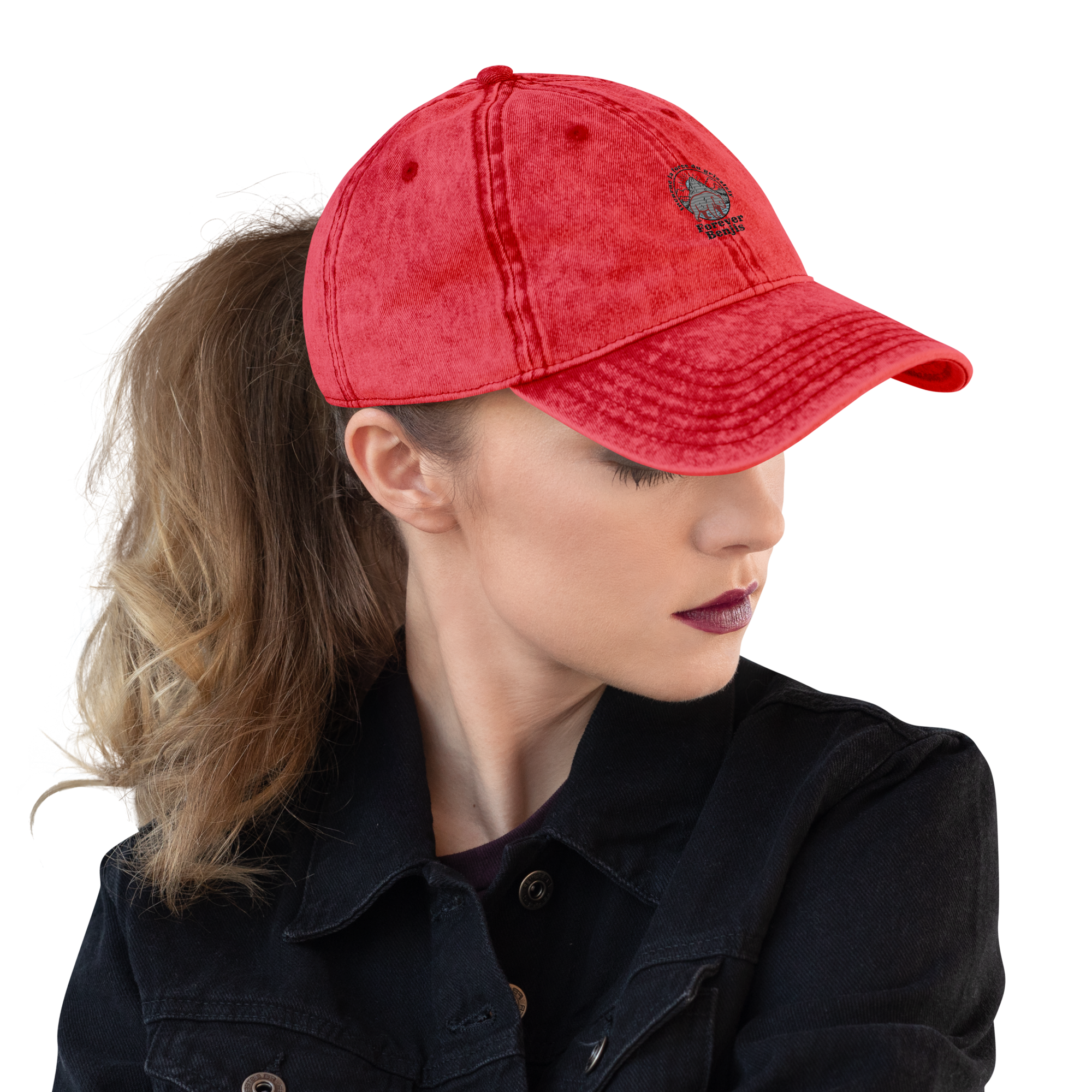 Vintage Cotton Twill Cap BEAR