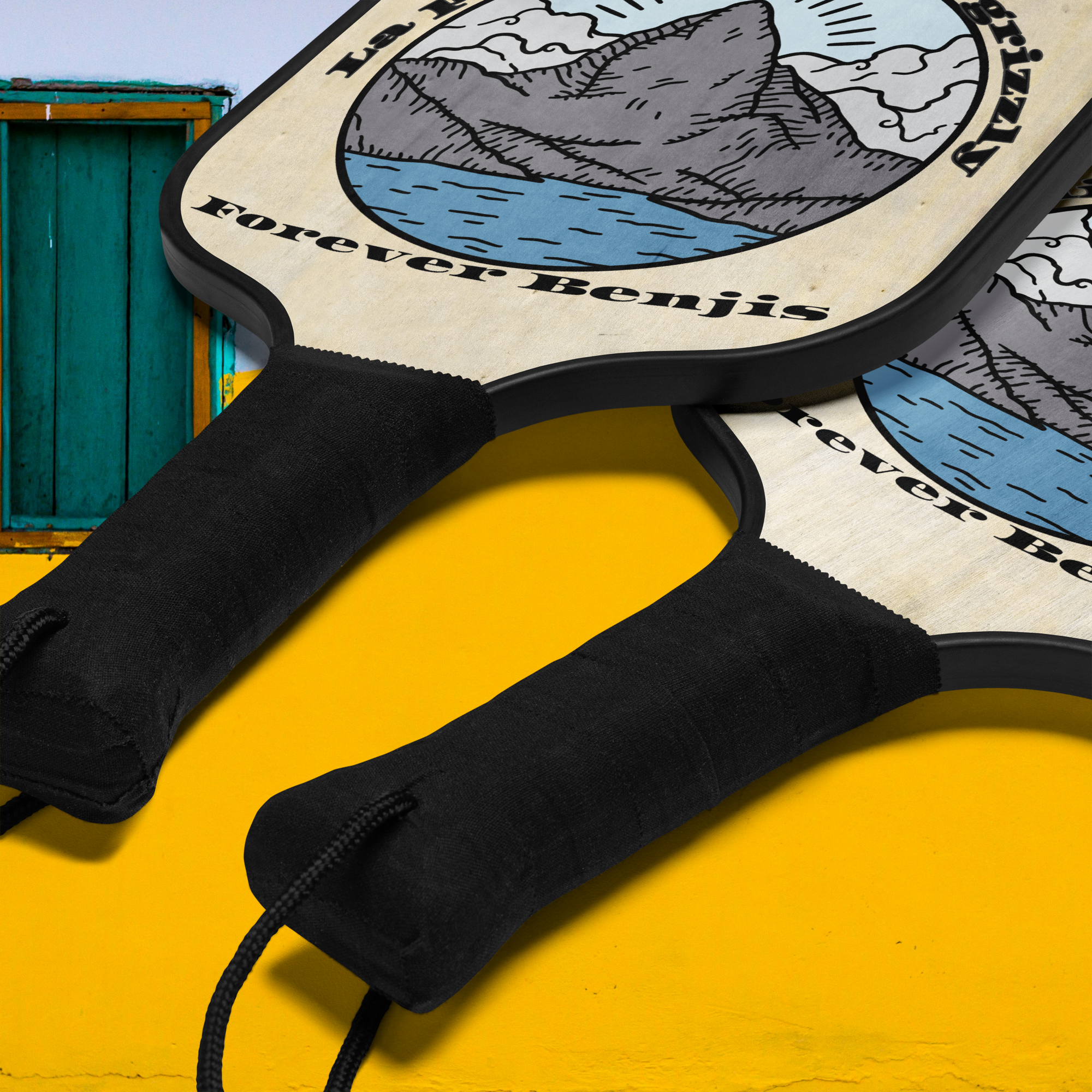 Pickleball paddle set