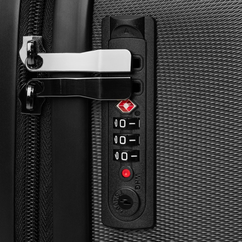 Hard-shell suitcase asia taoisme