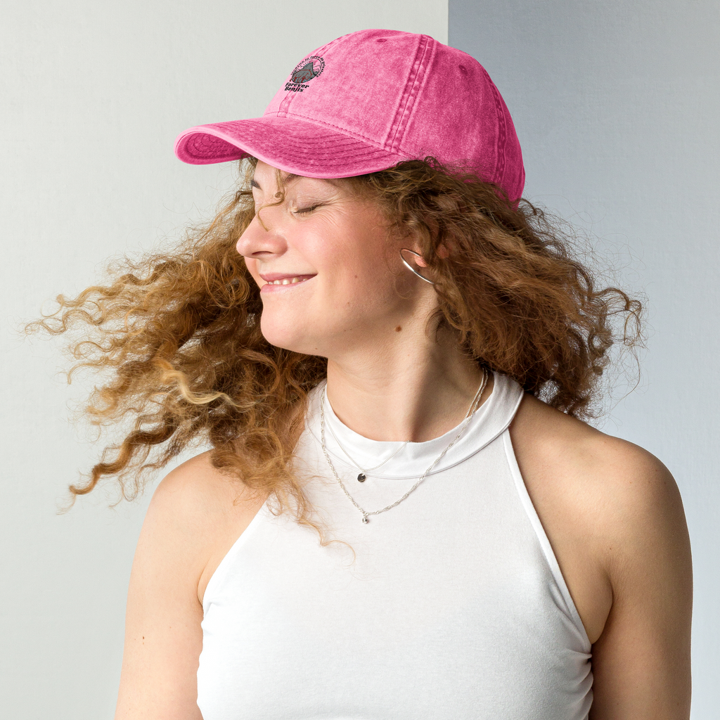 Vintage Cotton Twill Cap BEAR