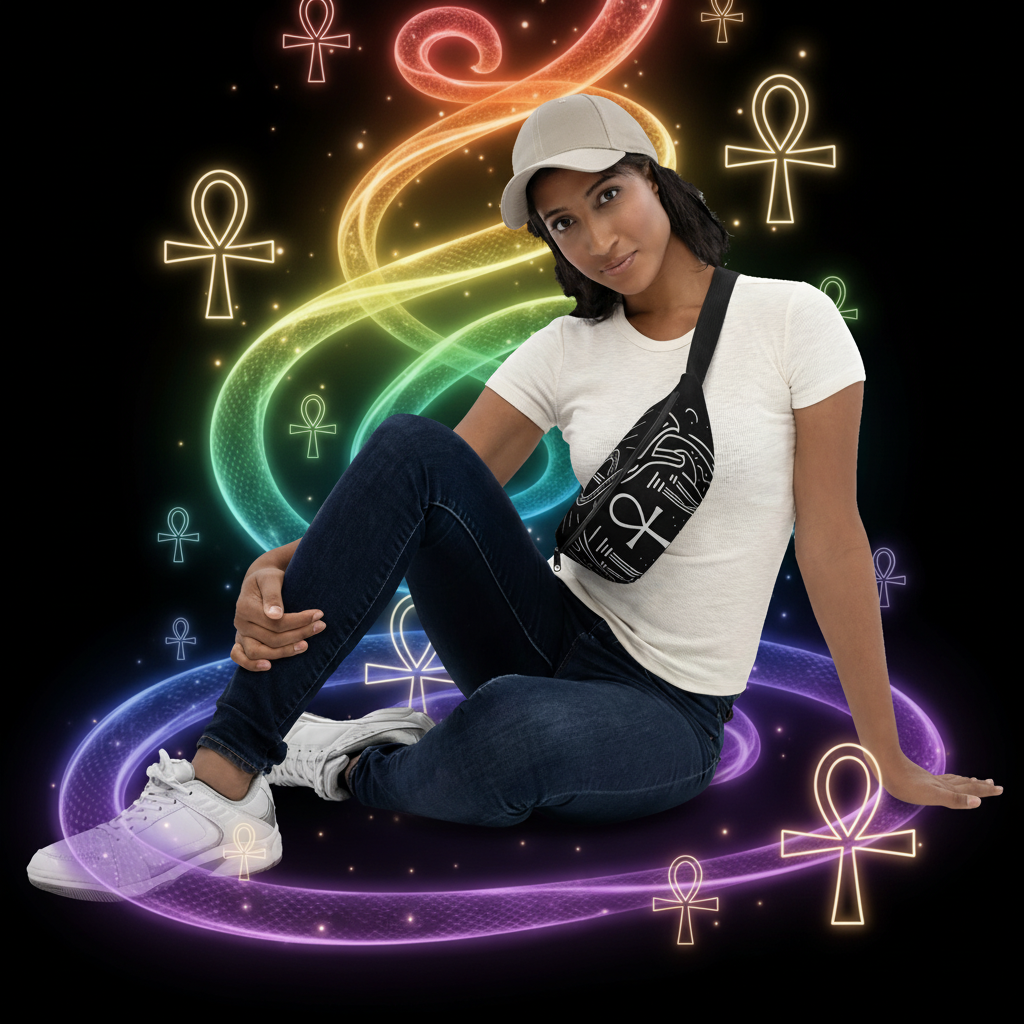 Fanny Pack OUROBOROS ANKH KEMETH