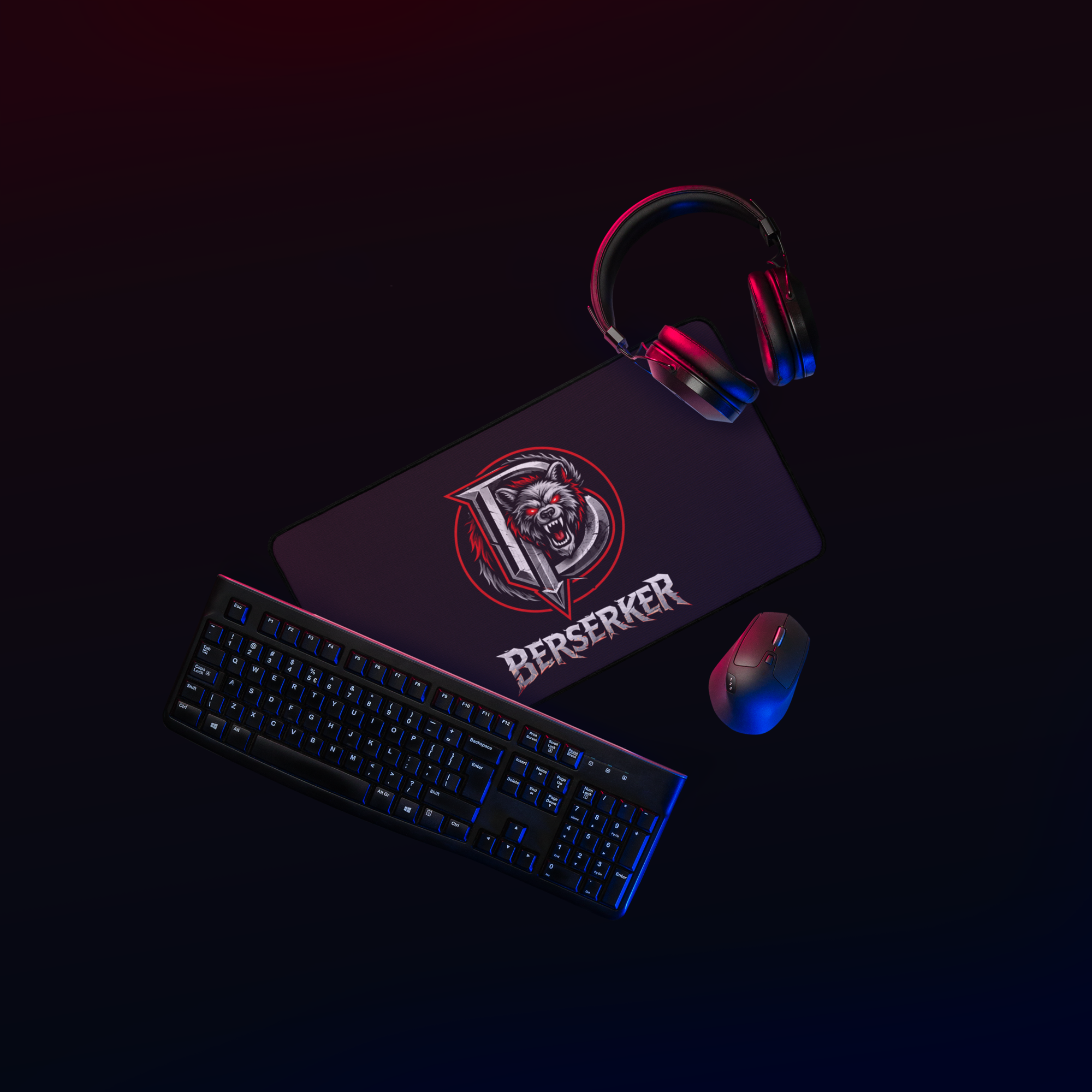 Desk mat berserker