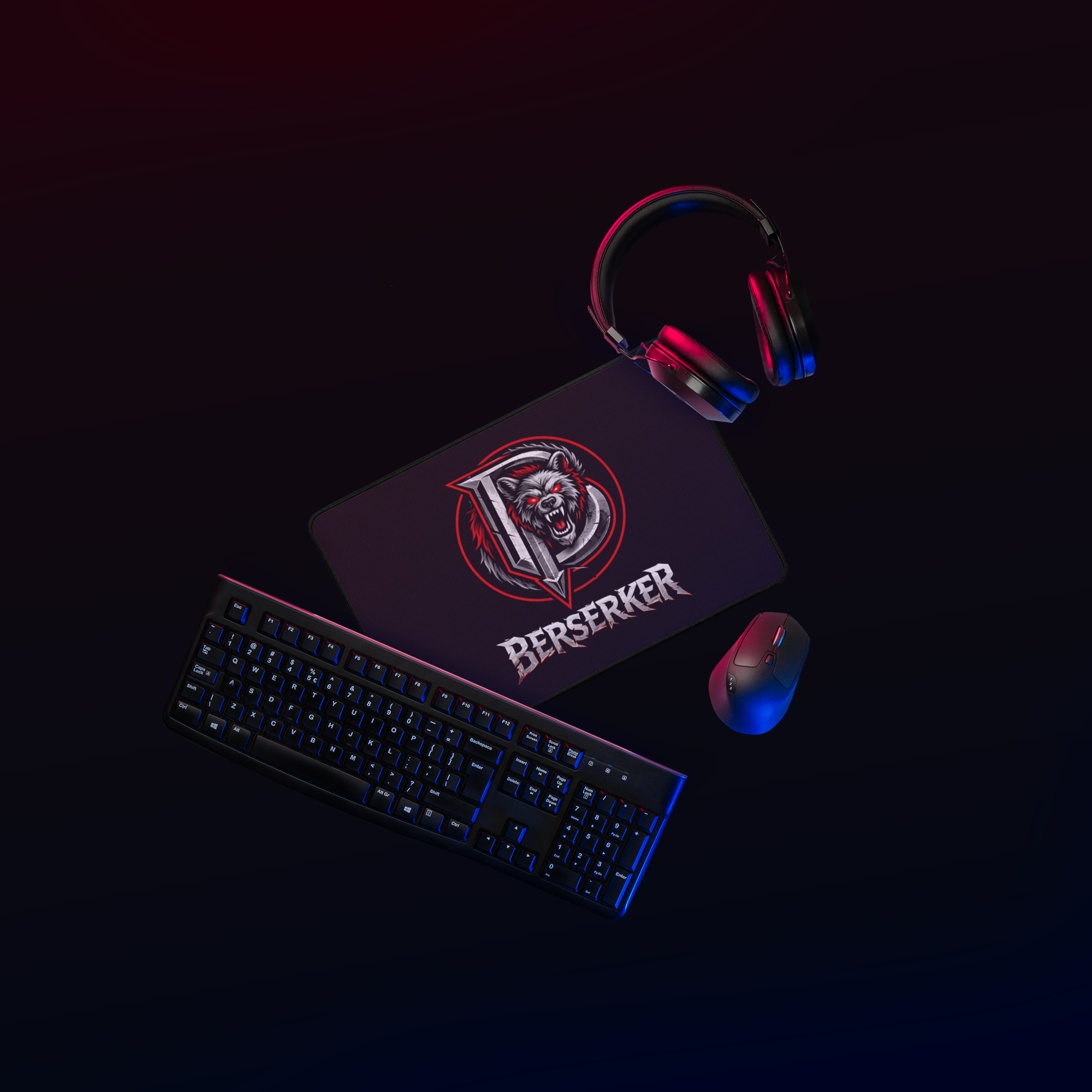 Desk mat berserker