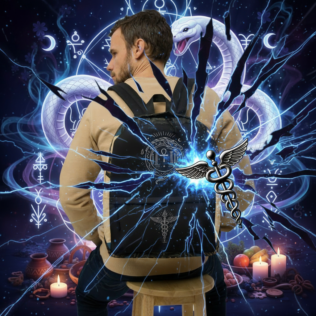 Backpack OUROBOROS CADUCEUS HERMES