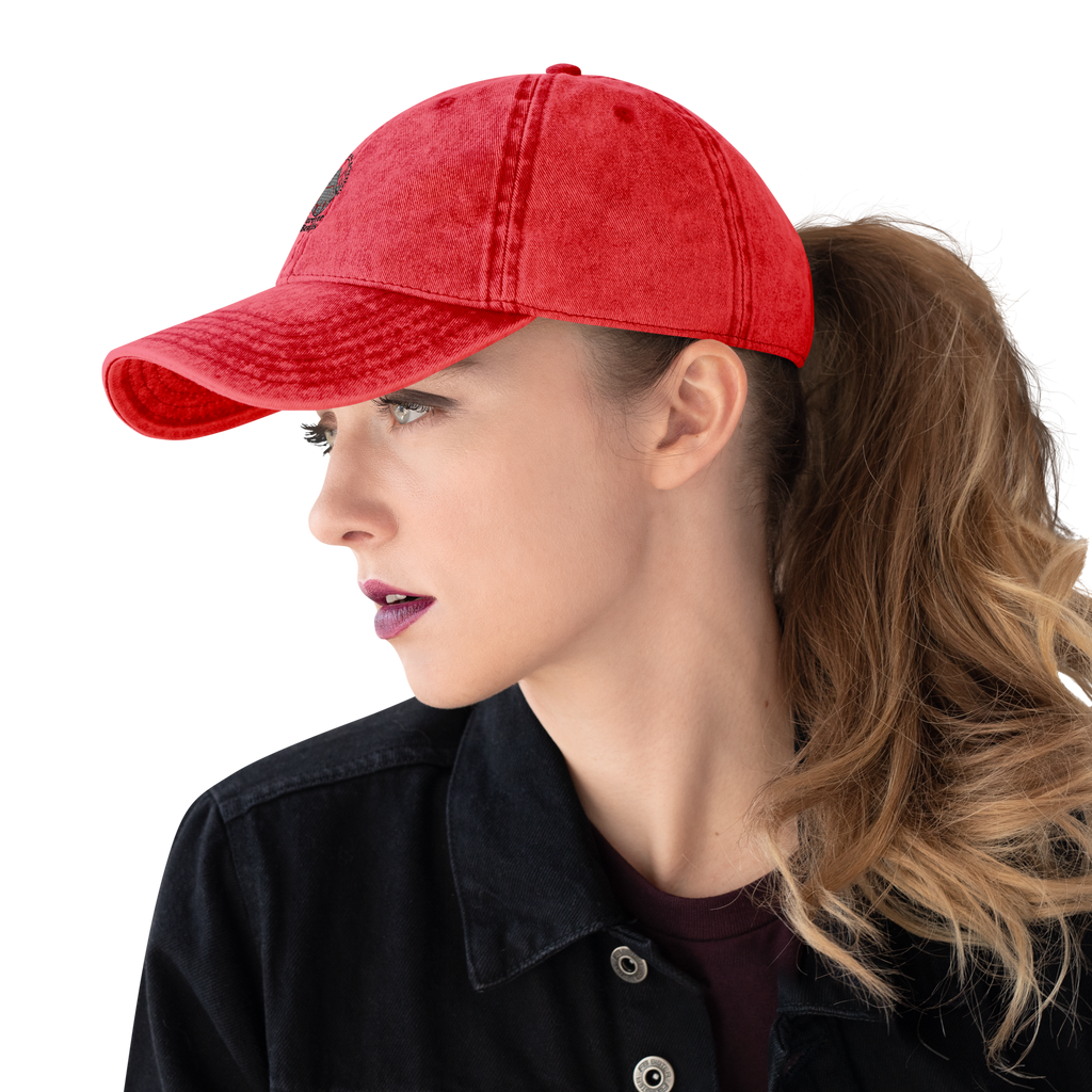 Vintage Cotton Twill Cap BEAR