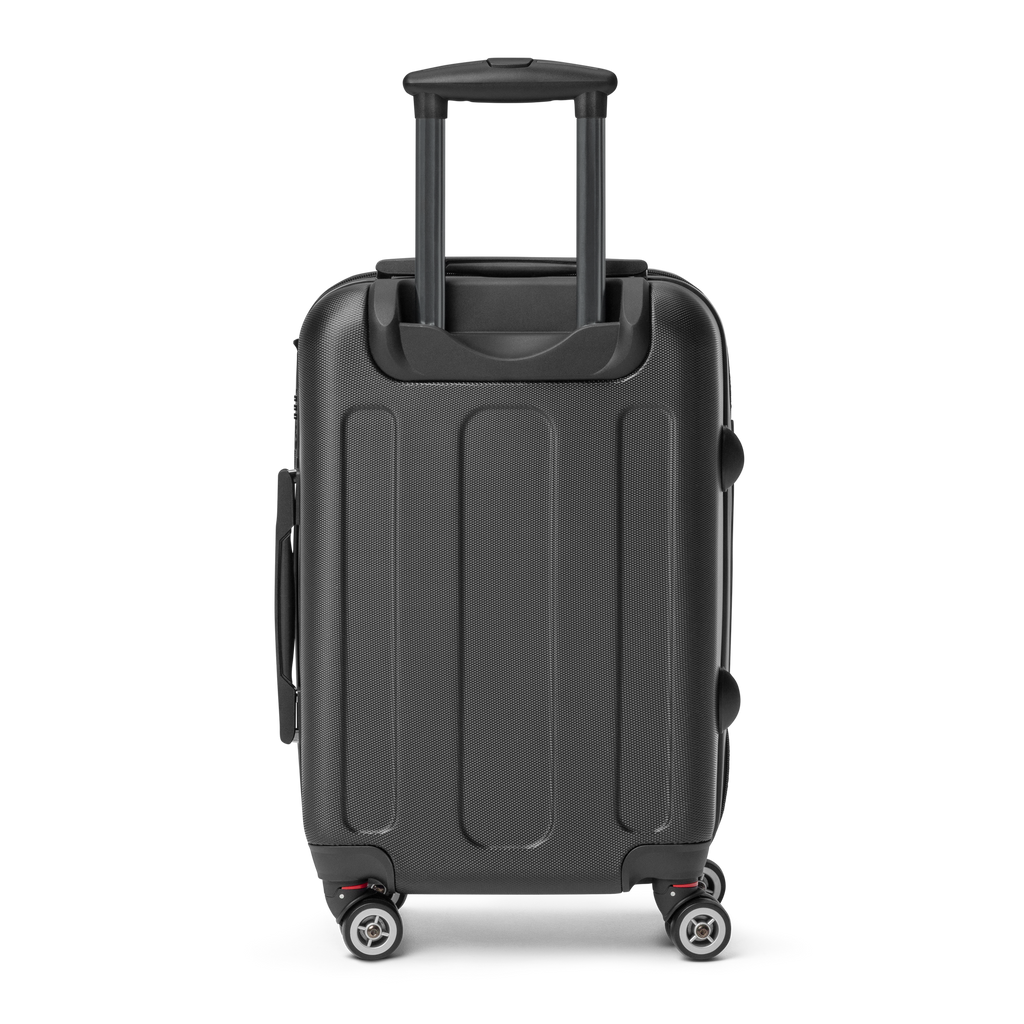 Hard-shell suitcase asia taoisme