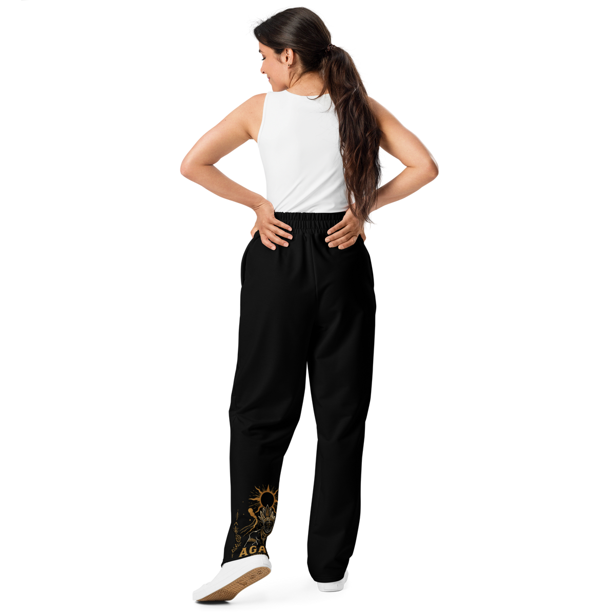 Wide-leg joggers Agangu